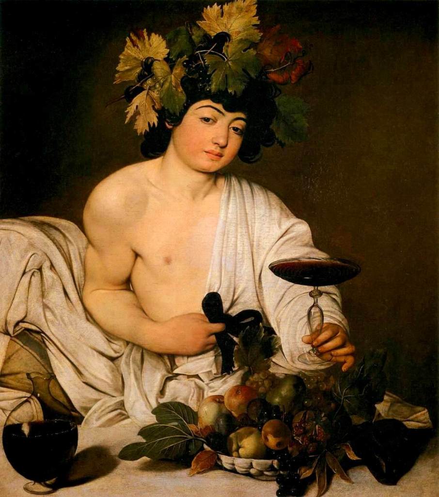 Michelangelo Merisi da Caravaggio, Bacco. Galleria degli Uffizi