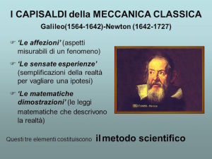 Capisaldi della Meccanica Classica